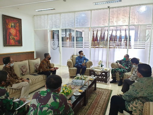 GM Pertamina MOR VII Jelaskan Keunggulan Aplikasi MyPertamina di Hadapan Pangdam Hasanuddin
