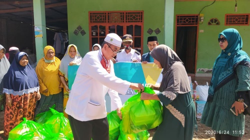UPZ UIN Alauddin Makassar Salurkan Bantuan Untuk Korban Longsor di Jeneponto