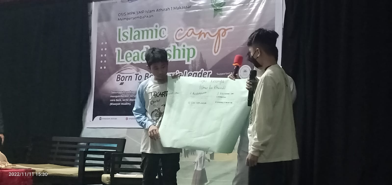 Kuatkan Karakter Siswa pada Islamic Leadership Camp, SMP Islam Athirah 1 Makassar