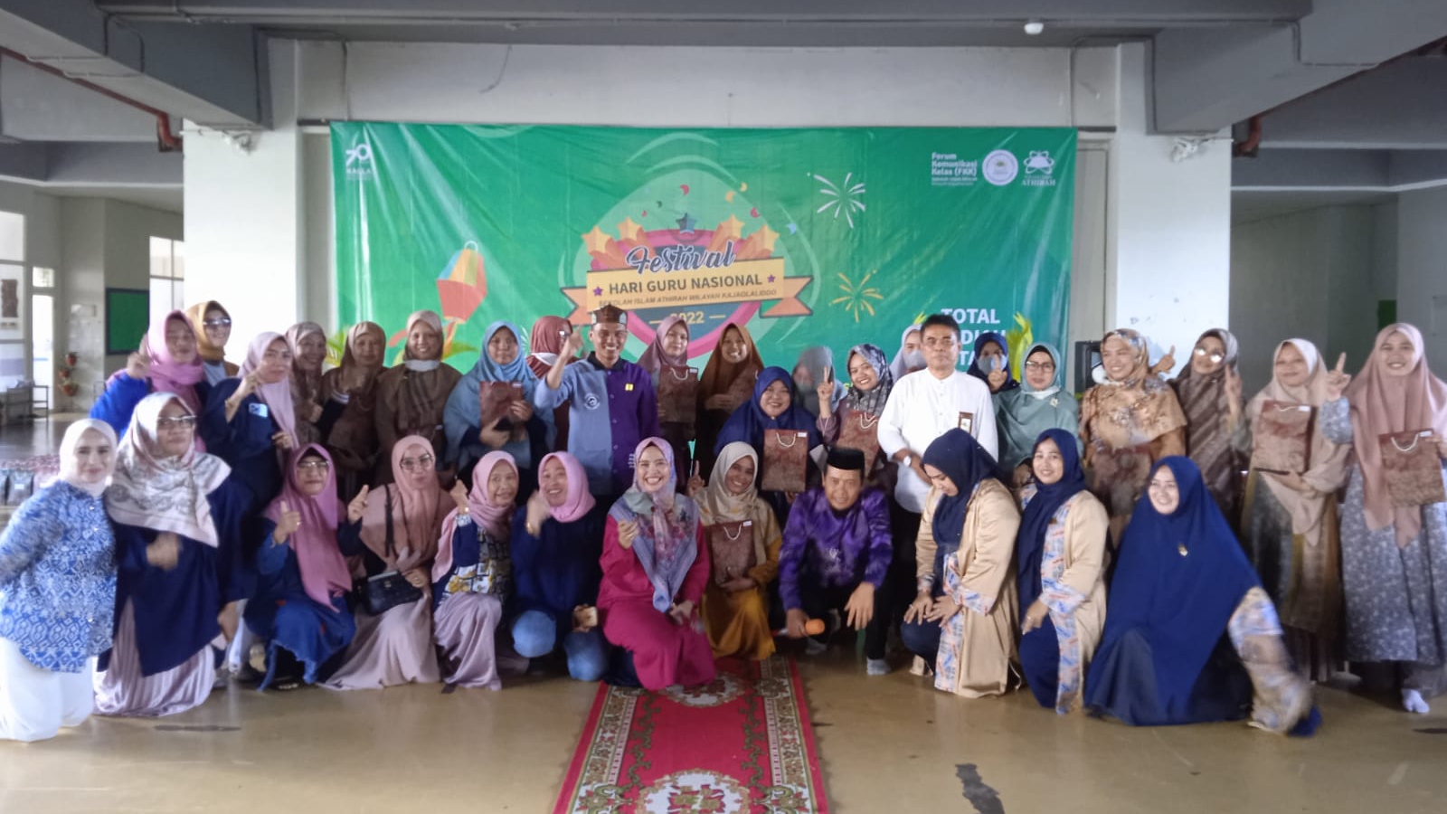 TK Islam Athirah 1 Makassar Berpartisipasi pada Kegiatan Festival Hari Guru Nasional