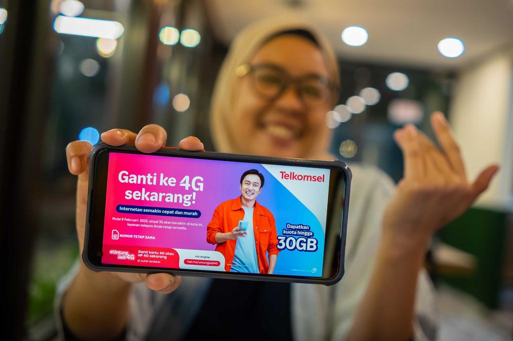 Telkomsel Lanjutkan Upgrade  Layanan 3G ke 4G/LTE, di 300 Kota/Kabupaten