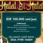 Yuk Rayakan Halal bi Halal di Hotel Santika Makassar