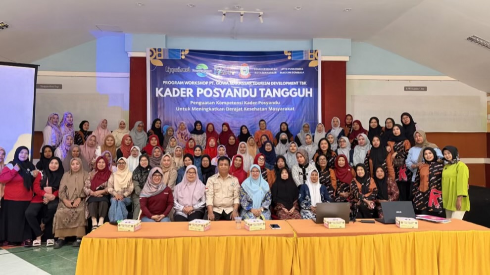 GMTD Perkuat Peran Kader Posyandu, Dukung Transformasi Layanan Kesehatan Primer di Makassar