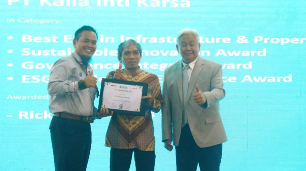 PT Kalla Inti Karsa Borong Empat Penghargaan Nasional, Bukti Nyata Komitmen Properti Berkelanjutan